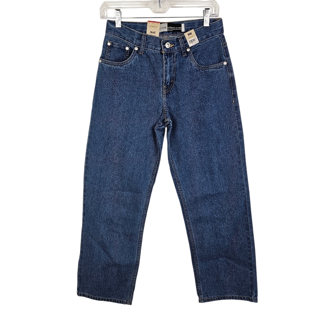 Levi's SilverTab Stay Loose Eco Ease Straight Leg Jeans NWT Boys 14 Regular